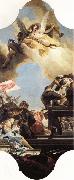 Giovanni Battista Tiepolo Erection of a Statue to an Emperor Germany oil painting artist